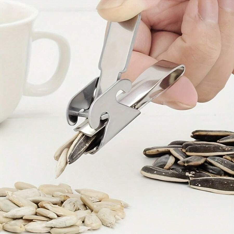 Premium Nut Cracker & Pine Nut Sheller - Easy Kitchen Tool, Suitable For Seeds, Snacks & Baking - Detachable & Washable Design, Perfect For Parties And Entertaining - Multicolor - View 1