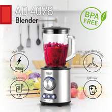 Adler Blender Countertop Jug Blender Smoothie Maker 1700W 1.5L Glass Jug 2 Speed Smoothie Ice Crush Pulse 4-Blade Stainless Steel Overheat Protection - EU E Type Plug(220-240V) - View 11