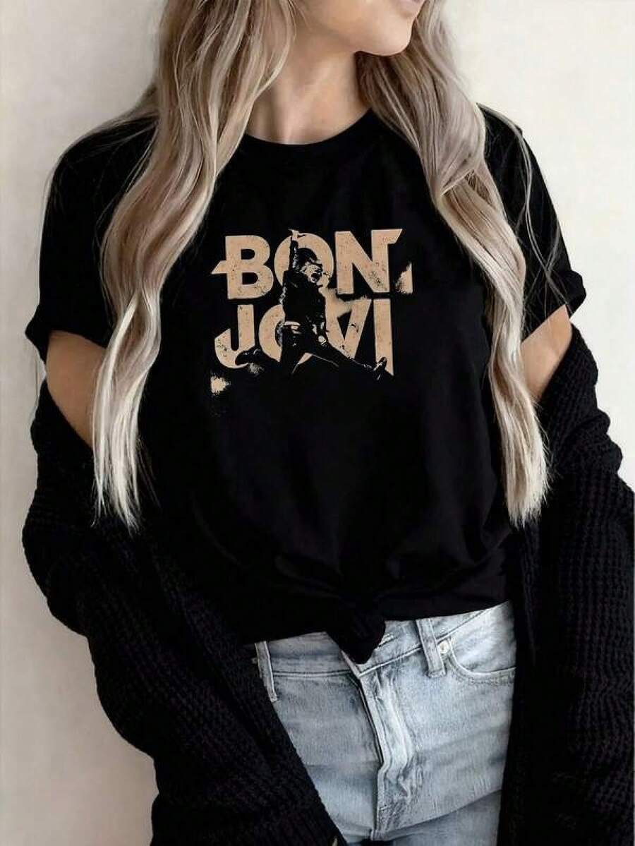 Women T-Shirts - Black - View 1