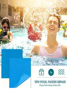 20/10pcs Multi-Functional Self-Adhesive Waterproof Repair Patches, Square Cuttable Inflatable Product Repair Stickers, Suitable For Swim Rings, Tents, Sleeping Bags, Air Mattresses, Pools And Smooth Object Surfaces, Portable Outdoor And Home Emergency Repair Patches - Multiple Styles - View 3