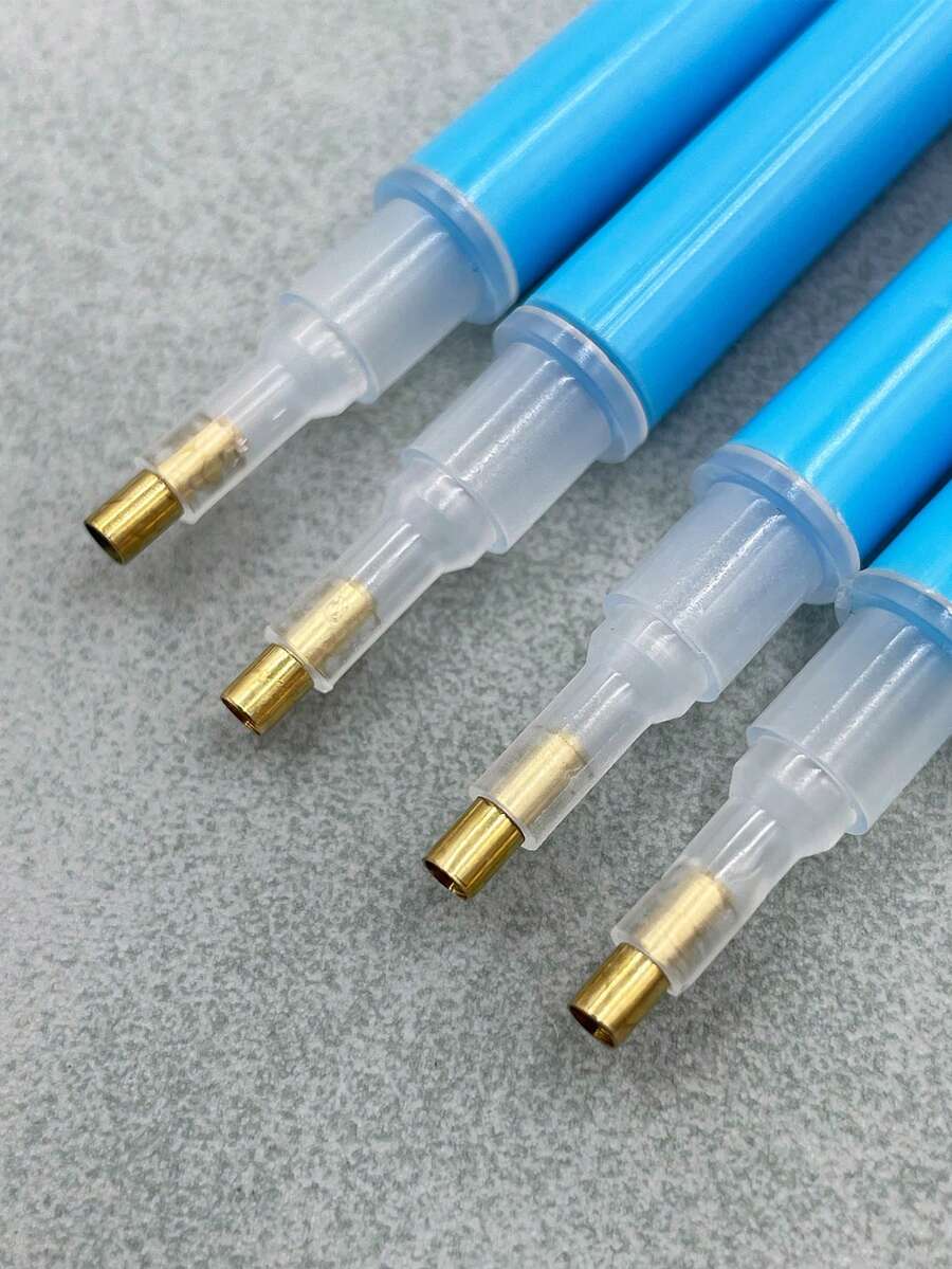 20pcs Single-Tip Diamond Painting Replacement Pen Tips, Precise Single-Tip Diamond Pickup, No Clumping Or Misalignment, Suitable For Detailed Pattern Carving. Fits Standard Diamond Painting Pen Shafts, Easy Replacement. Can Be Used For Fine Painting Or As Spare Replacements For Worn Pen Tips - Sets - View 1