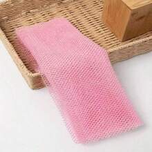 1pc African Exfoliating Bath Net, Nylon Material, Suitable For Daily Skin Smoothing And Exfoliation - Multicolor - View 5