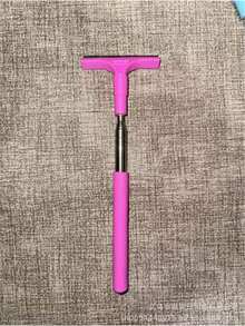 Cepillo retráctil para coche, raspador de espejo retrovisor portátil, limpiador de cristales de coche, quitaescarcha, raspador de doble cara con hojas suaves, longitud ajustable adecuado para parabrisas, ventanas laterales y techo corredizo, herramienta práctica de limpieza de coche - A - Ver 10