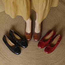 Women Flats - Red - View 3