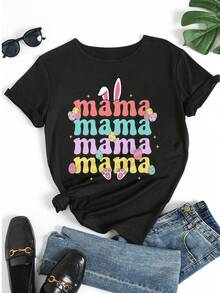 Women T-Shirts - Black - View 5