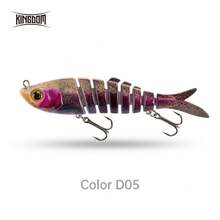 Kingdom BBQ-L Swimming Lure Fishing Multi-Section Artificial Hard Bait - 1 Item - View 9