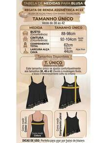 Women's Tank Top With Delicate Lace, Thin Asymmetrical Straps, Elegant Casual Fashion, One Size - 霧霾藍 - 查看 2