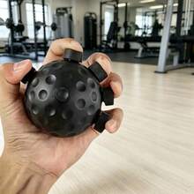 1件手指握力強化器 手部握力訓練器 前臂球力量訓練器，增強肌肉力量與前臂力量，適用於吉他手與攀岩者的手部肌肉力量訓練，用於握力訓練與握力強化 - 彩色 - 查看 6