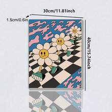 1 Piece Abstract Pattern (Floral & Face Design) Frameless Home Decor Painting - 777 - View 7