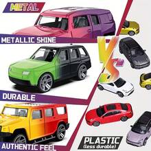 1pc Magic Color Changing Toy Car, Hot Water Activated Racing Car, Kids Bath Toy And Birthday Gift - Multicolor - View 4