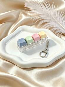 Stress Relief Keyboard Keychain, A Colorful Fidget Toy, Effectively Relieves Stress, Using Bright Macaron Color Scheme. The Appearance, Color And Design Are Very Attractive, Making It A Perfect Party Favor, Gift And Gift For Friends. - Multiple Styles - View 18