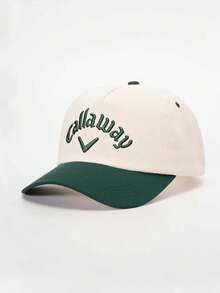 1pc Men's Embroidered Color Block Baseball Cap, Streetwear Casual Hat For Spring/Autumn Outdoor, Travel, Beach - Multicolor - View 12