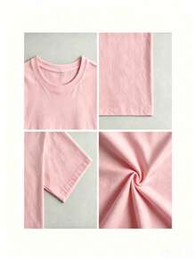 Camiseta Zelda para Hombre Talla Grande de - Rosa - Ver 4