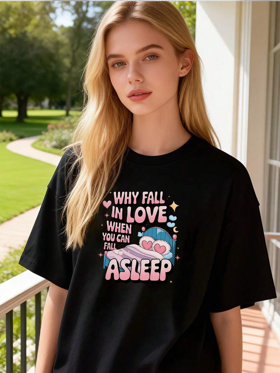 Women T-Shirts - Black - View 1