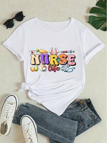 Women T-Shirts - White - View 4