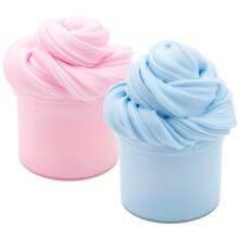 UINLE Baby 1pc/5pcs Kit Pembuatan Slime DIY, Warna Macaron Segar, Tekstur Cloud Butter Super Lembut Tidak Lengket, Stoples Kecil 70ml Kemasan Terpisah, Mainan Remas Penghilang Stres, Cocok Untuk Kelas Kerajinan Anak, Permainan Pesta Dan Relaksasi Sehari-hari - MultiWarna - View 16