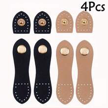 1Pc/2/4/5Pcs Artificial Leather Snap Buttons - Sew-On Fasteners, Suitable For DIY Crafts, Wallet And Handbag Closures, Phone Cases, Jackets And Notebooks, Clothing Sewing Zipper Buttons - Multicolor - View 25