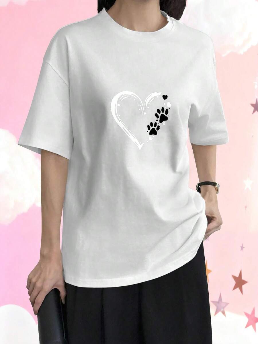 Women T-Shirts - White - View 1