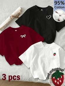 Kvinnor T-shirts - Olika färgade 7 - Visa 1