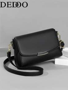 Dedoo Charming Fashion Casual Multi-Functional High-End Texture Crossbody Small Square Bag - Black - View 7