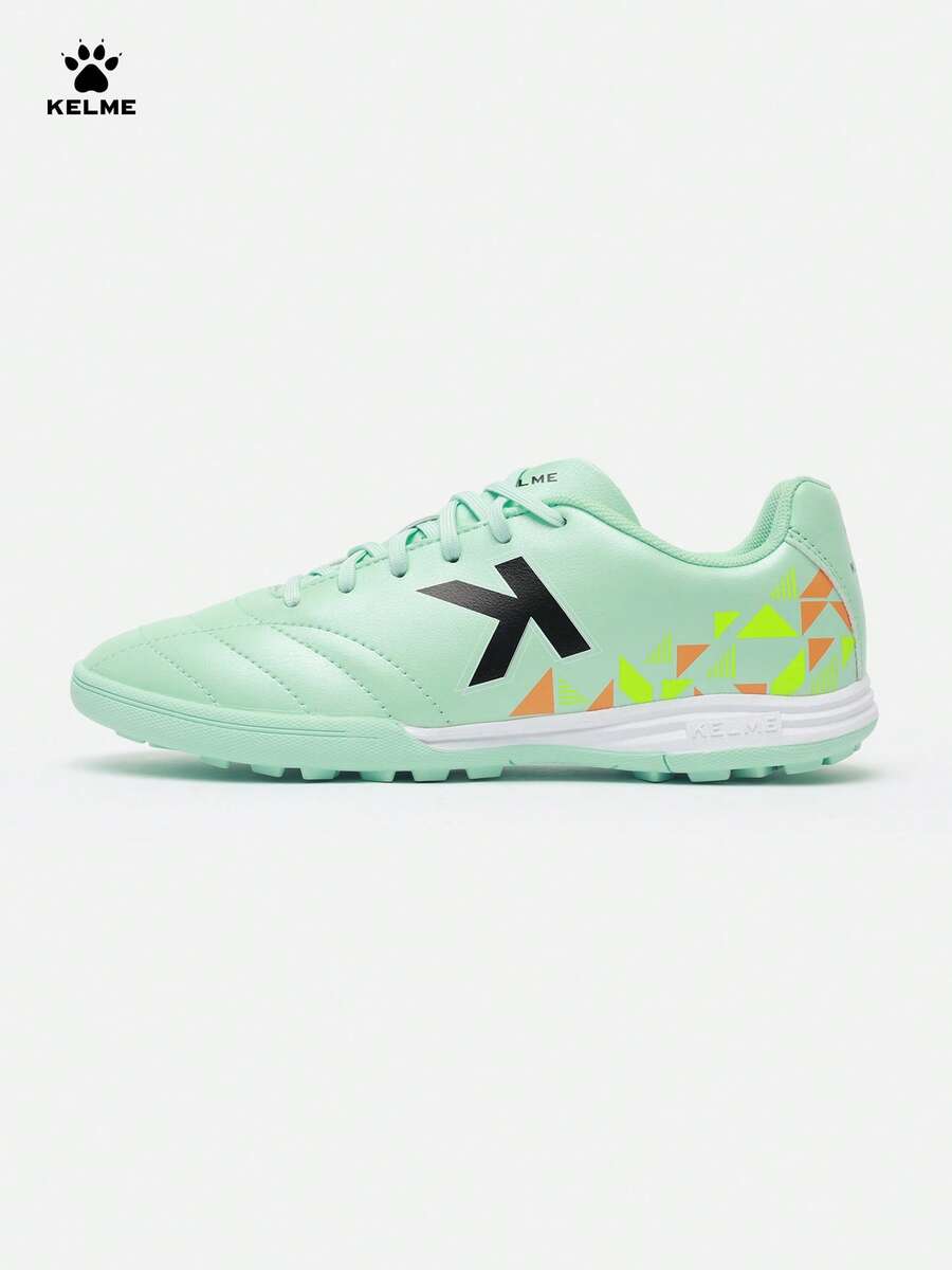 KELME 男款足球鞋 運動訓練 TF 人造草皮防滑專業比賽鞋 - 薄荷綠 - 查看 1