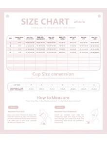 Small Chest Push-Up Bra For Women, Lace Hollow Sexy Minimalist Sexy Design, Side-Bust Support, Anti-Sagging, Seamless Back-Smoothing Bra[Special For Flat Chest] - Baby Pink - View 8