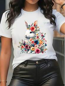 Women T-Shirts - White - View 1