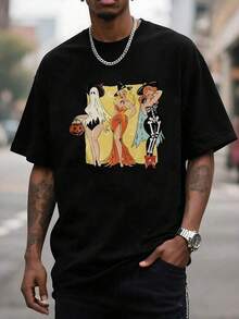 Women T-Shirts - Black - View 1