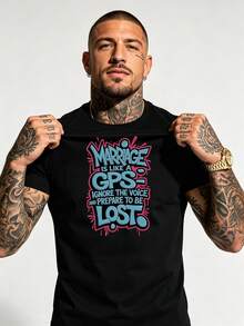 Camisetas de hombre - Negro - Ver 1