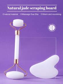36件組多功能化妝工具套裝，18支化妝刷、髮帶、多款粉撲、化妝海綿、臉部清潔工具、按摩滾輪、刮痧板附收納桶 - 彩色 - 查看 11