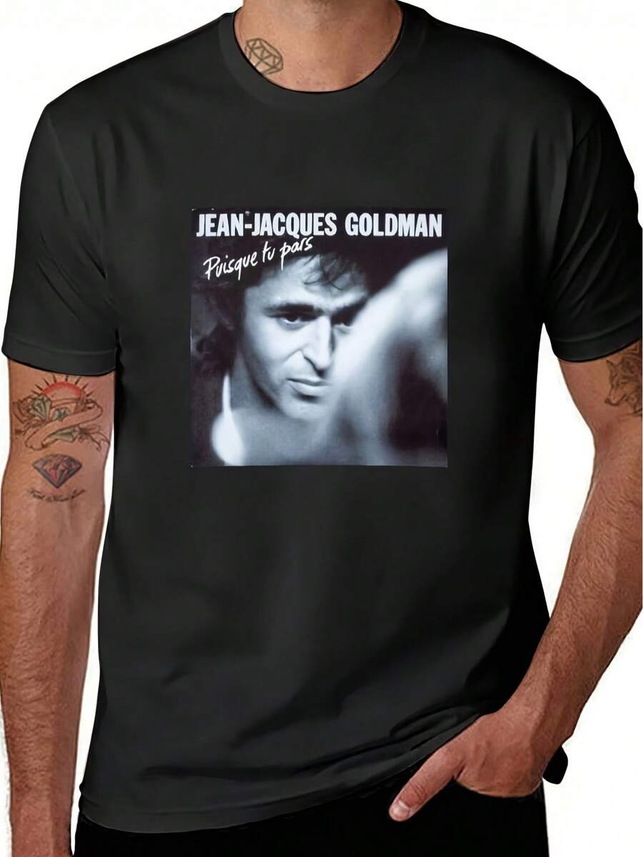 Men T-Shirts - Black - View 1