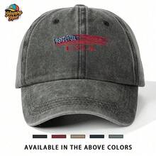 1PC Distressed Washed Waving Embroidered USA Flag Soft Baseball Cap Vintage Patriotic Dad Hat Adjustable Casual Sun Hat For Men Women Unisex Outdoor Travel Summer 4th Of July Independence Day Party Gift For Him Her Grey Blue Red G - 多色的 - 查看 3