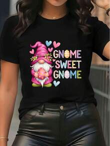 Women T-Shirts - Black - View 1