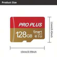 1pc Memory Card 32GB,64GB,128GB, 256GB, TF Card, Suitable For Tablet, Camera, Smartphone, Laptop, PC, Car Audio, Game Console And Audio Devices - Red Gold - View 3