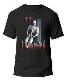 LXF2026 T-Shirt Calaca Chida Design - Ira We Gym - FunnyXIAM - 黑色 - 查看 1