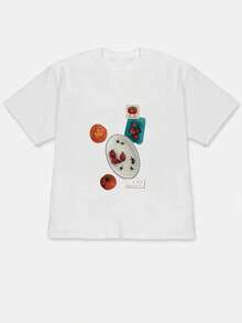 Women T-Shirts - White - View 2