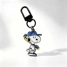 Hot 2styles Snoopy Dog DIY Keychain Metal Handmade Alloy Key Chain Cute Keyring Small Gift For Fans Friends - Multicolor - View 10