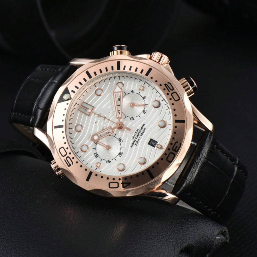 High-End 2024 Foreign Trade Men's New Watch, Six-Hand Multifunctional Sports Fashion Quartz Watch, Wholesale From Manufacturer - 19 - View 1