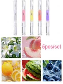 1/5/10/15pcs 2ML Cuticle Nutrition Oil Pen Set, Nail Strengthener And Dead Skin Removal Tool, Enhances Nail Health And Shine, Manicure Supplies - CUTICLE OIL - View 9