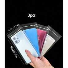 1/2 Peças Bolsa Universal à Prova d'Água IPX8 para Celular com Airbag, Capa à Prova d'Água para Celular para Natação Subaquática, Bolsa Seca de Praia para Smartphone (Preto + Branco), Essencial de Viagem, Suprimentos Escolares de Volta às Aulas, Essencial de Férias de Camping e Feriado, Acessório de Férias, Mini Acessório de Viagem de Verão, Item Indispensável de Viagem, Suprimentos Escolares, Suprimentos de Volta às Aulas - Visão 10