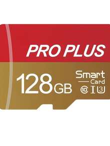 1pc Memory Card 32GB,64GB,128GB, 256GB, TF Card, Suitable For Tablet, Camera, Smartphone, Laptop, PC, Car Audio, Game Console And Audio Devices - Red Gold - View 13