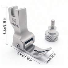 New 4-Spring Design Industrial Straight Stitch Sewing Machine Presser Foot, Universal For 730 Anti-Skipping, Suitable For Thick And Thin Fabrics, Installation Screws Included - B730 Presser Foot (screws Included) - View 9