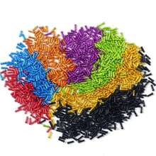 BOALNY 50pcs/Batch Tutup Ujung Kabel Sepeda Paduan Aluminium untuk Rem & Pemindah Gigi, Selongsong Penjepit Ujung Kabel Dalam, Tutup Ujung Selubung Kabel Pemindah Gigi Sepeda - MultiWarna - View 6