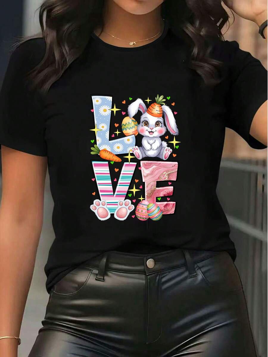 Women T-Shirts - Black - View 1