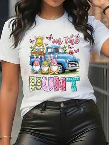 Women T-Shirts - White - View 6