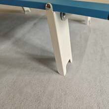 1pc Foldable Portable Mini Small Table, Large 55cm Aluminum Alloy Dorm Bed Computer Desk, Rental Balcony Tea Table, No Assembly Required, Lightweight 800g - Multicolor - View 8
