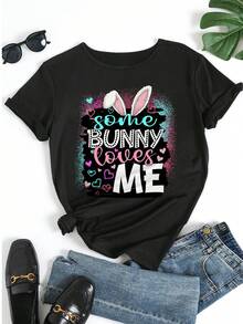 Women T-Shirts - Black - View 5