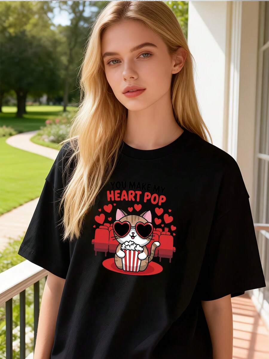 Women T-Shirts - Black - View 1