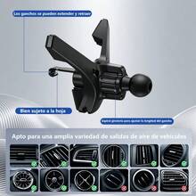 BiLOLLY Car Cellphone Holder - Black - View 6