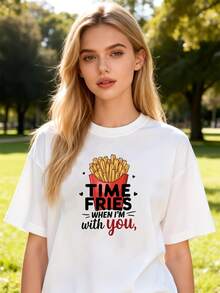 Women T-Shirts - White - View 6